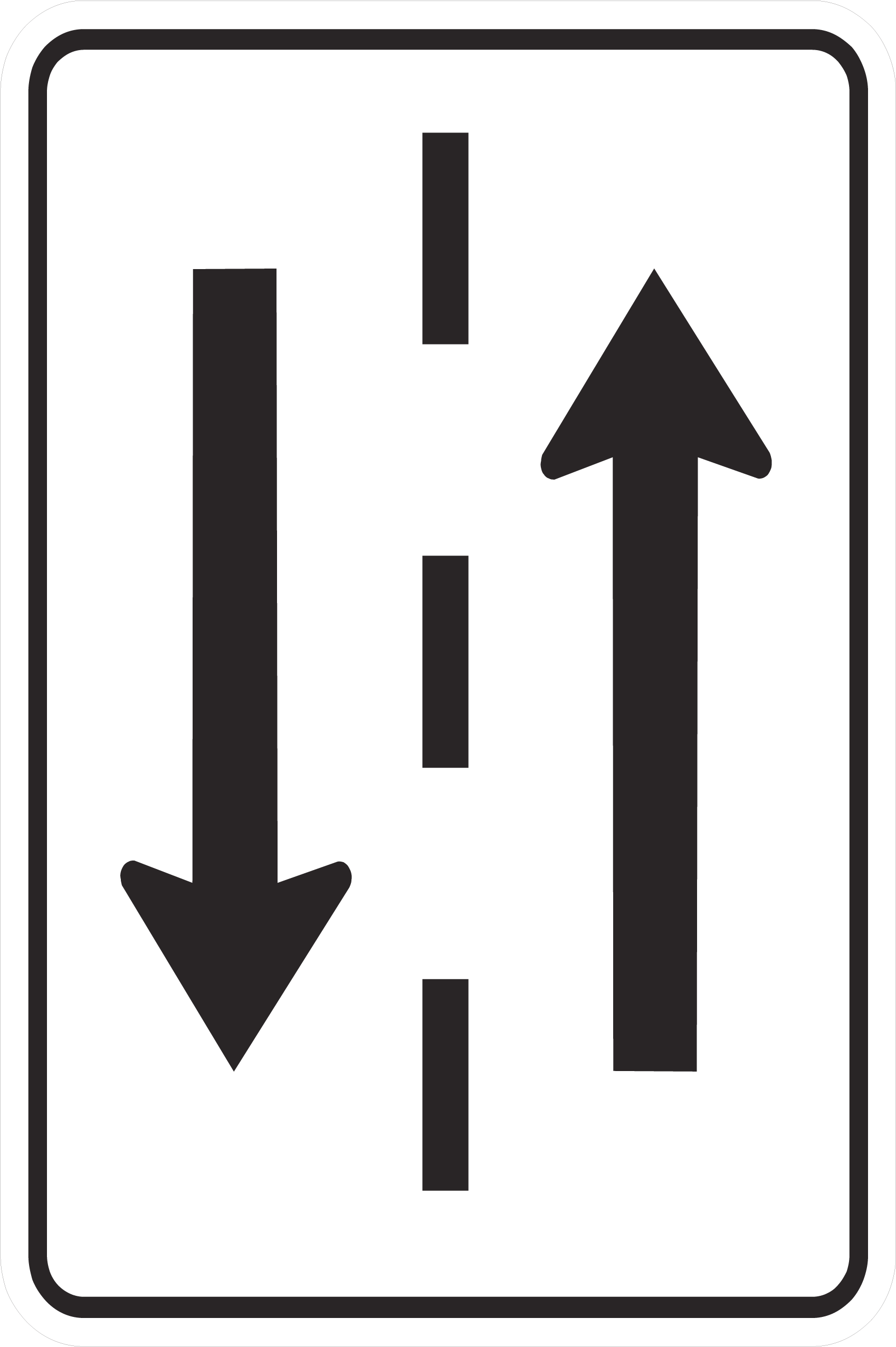 Regulatory Sign 60x90